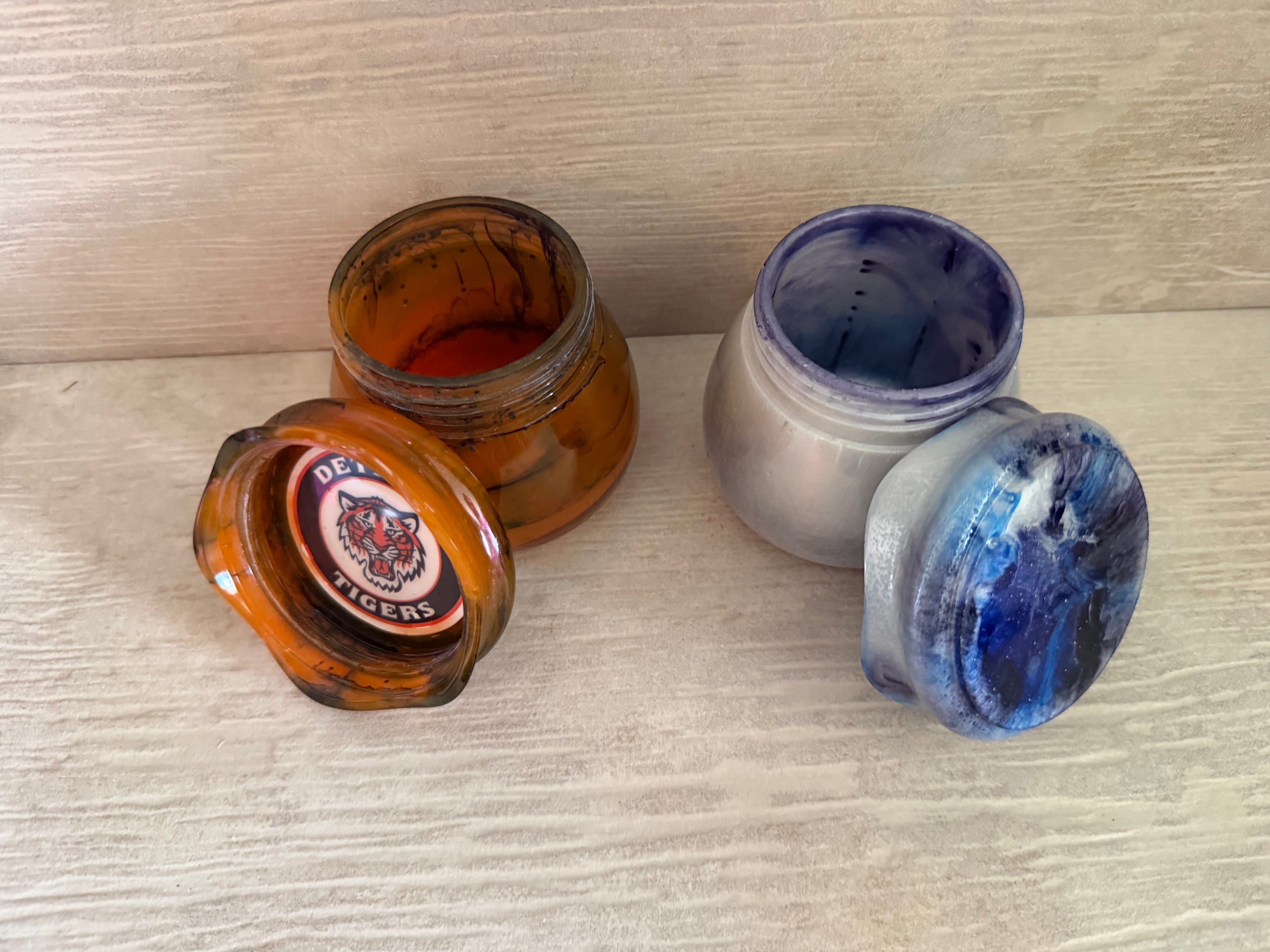 Customizable Small Trinket Jars with lid