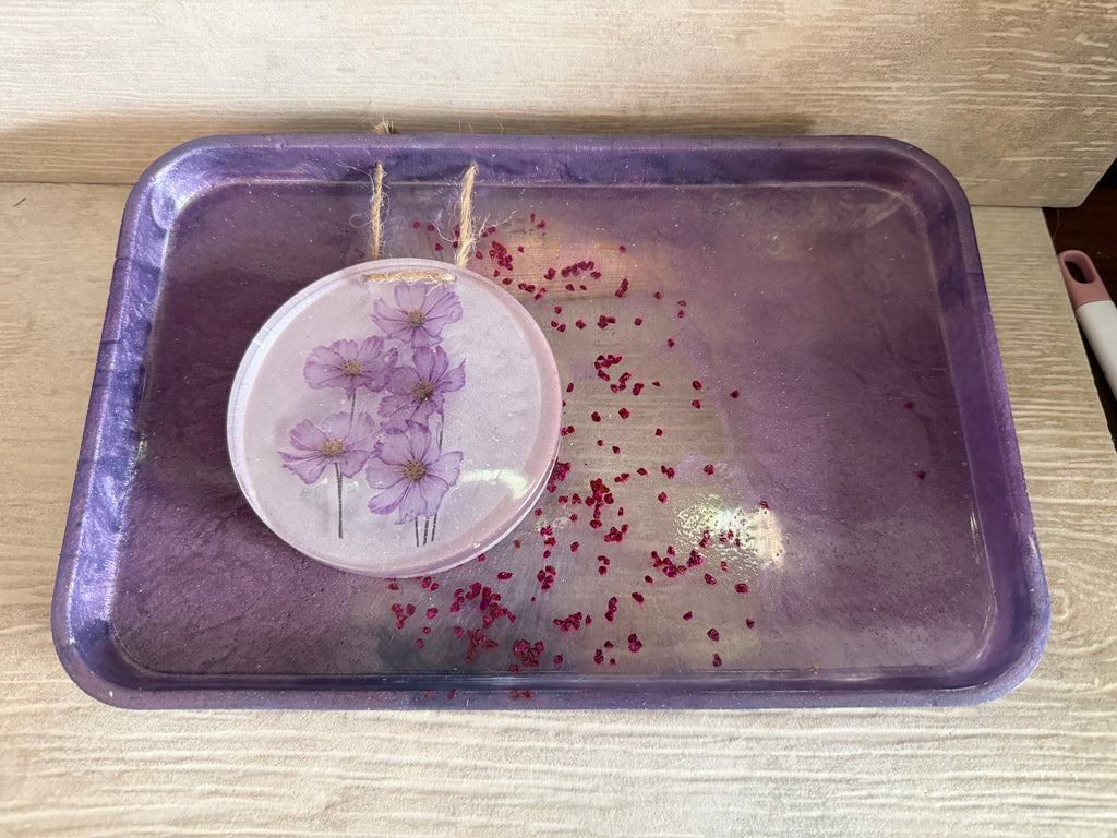 Customizable Napkin, Salt, and Pepper tray with napkin weight